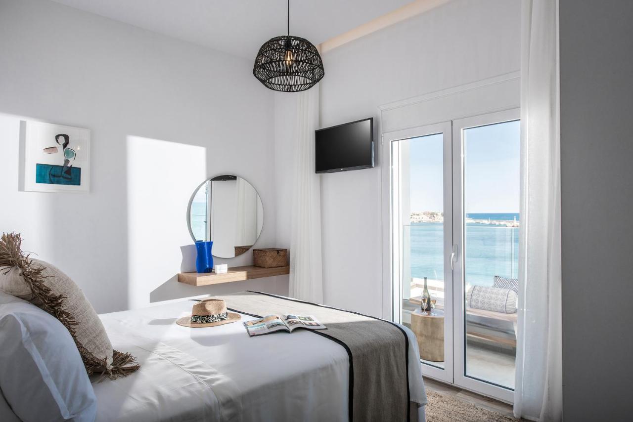Khroma Luxury Suite 1 Beach Front Apartment Hersonissos  Exterior foto