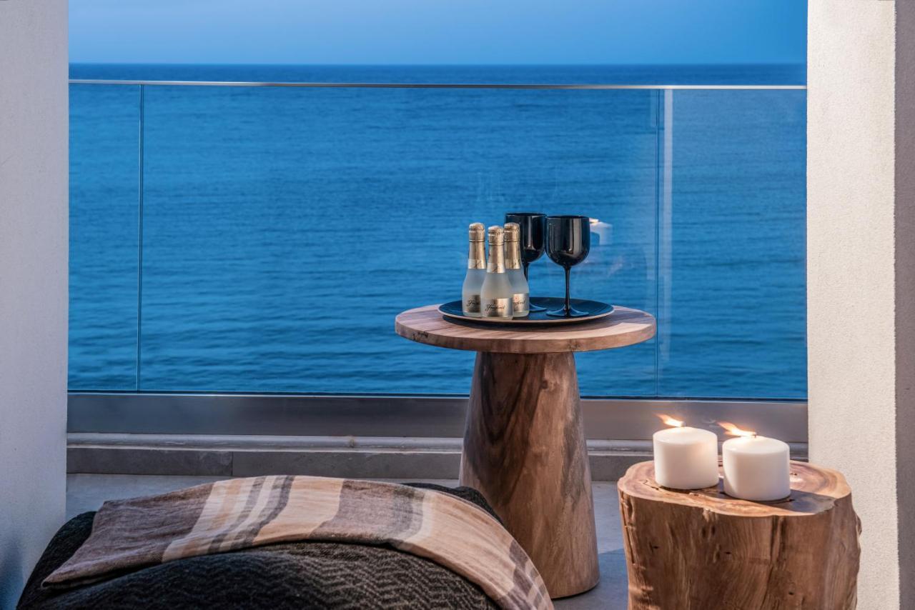 Khroma Luxury Suite 1 Beach Front Apartment Hersonissos  Exterior foto