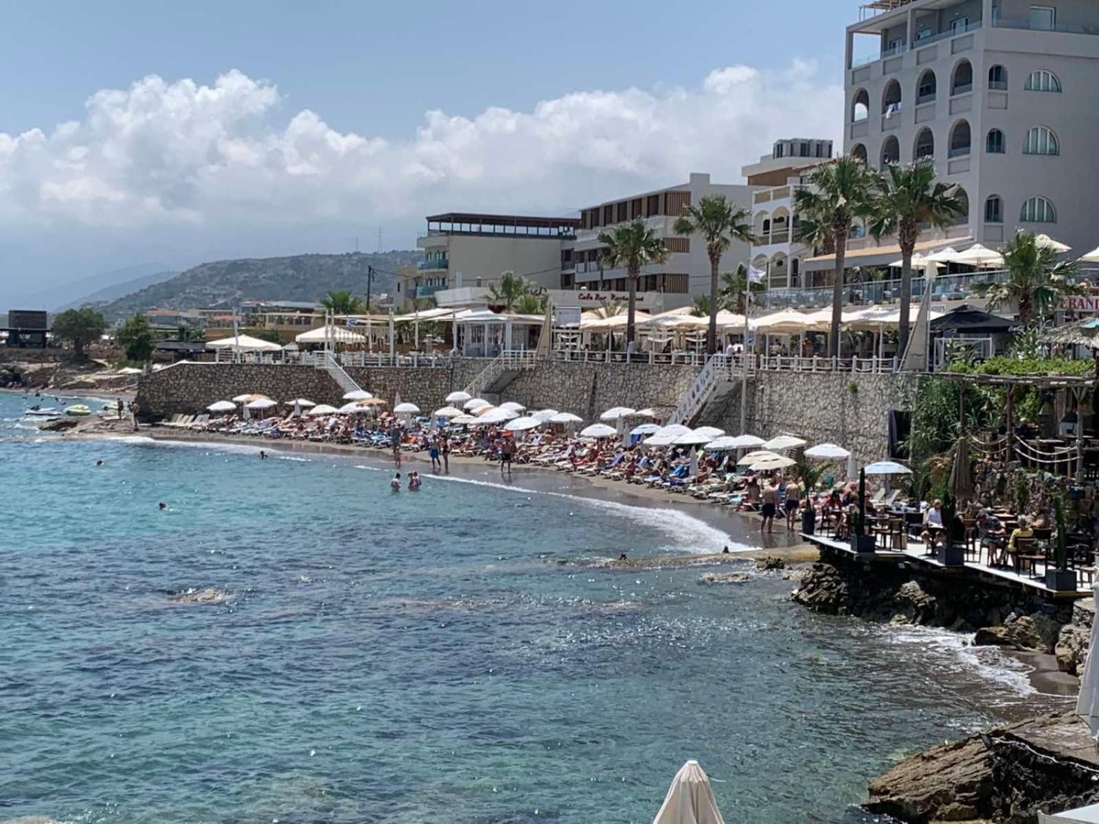Khroma Luxury Suite 1 Beach Front Apartment Hersonissos  Exterior foto